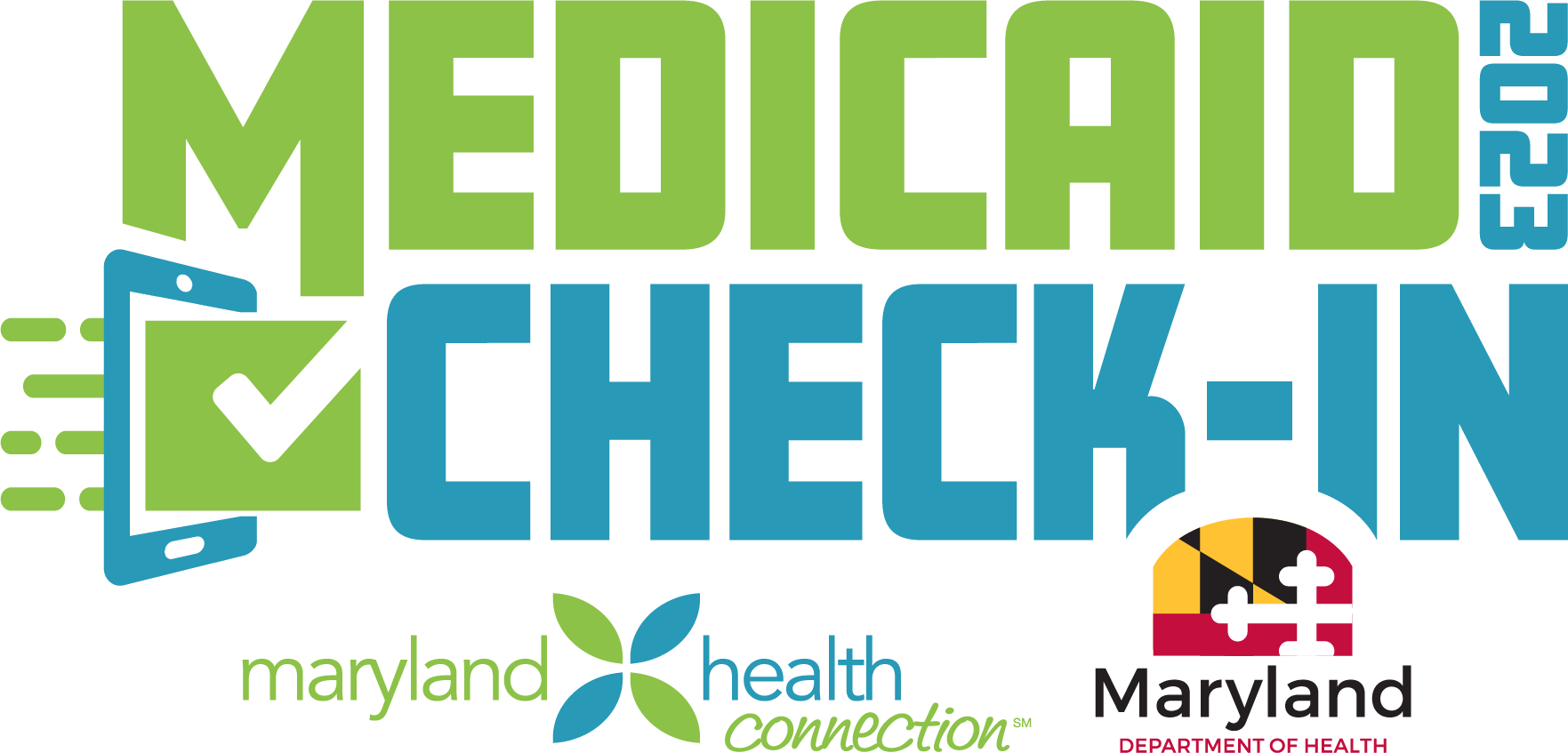 Medicaid Check In Logo
